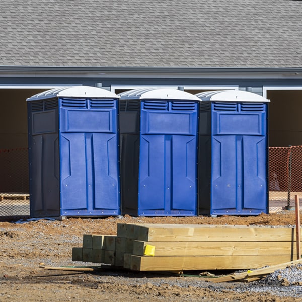 how can i report damages or issues with the portable restrooms during my rental period in Ojo Amarillo NM